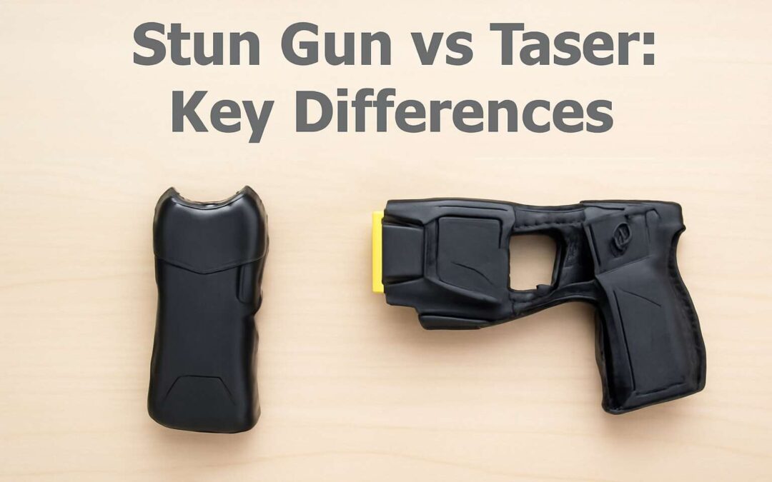 Understanding stun gun and taser difference: quick guide to safety and legality