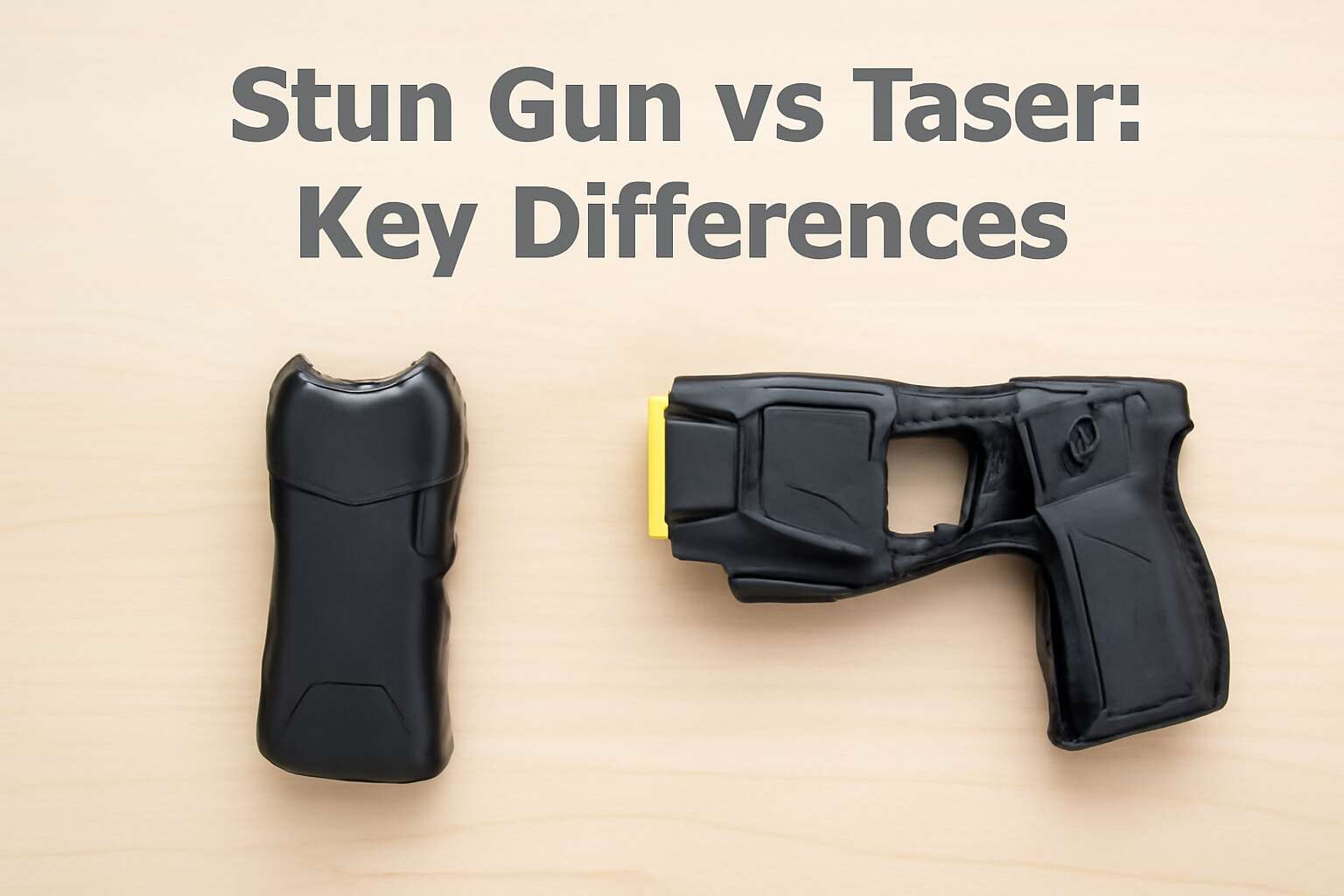 stun gun and taser difference