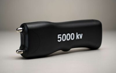 Stunning power: stun gun 5000kv for instant self-defense