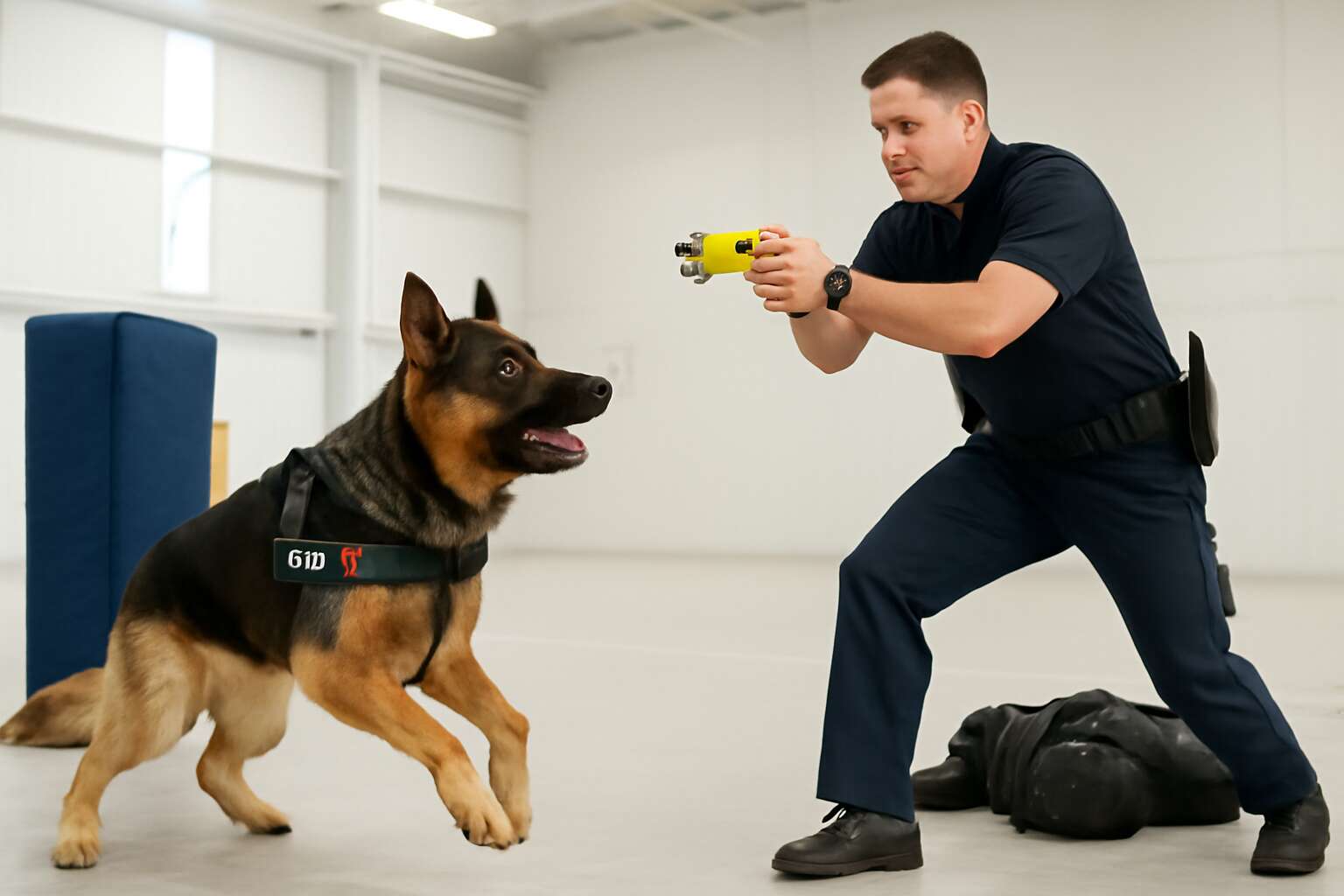 taser dog