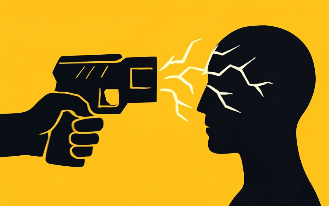 Controversy erupts after taser to the face incident sparks policy debate.