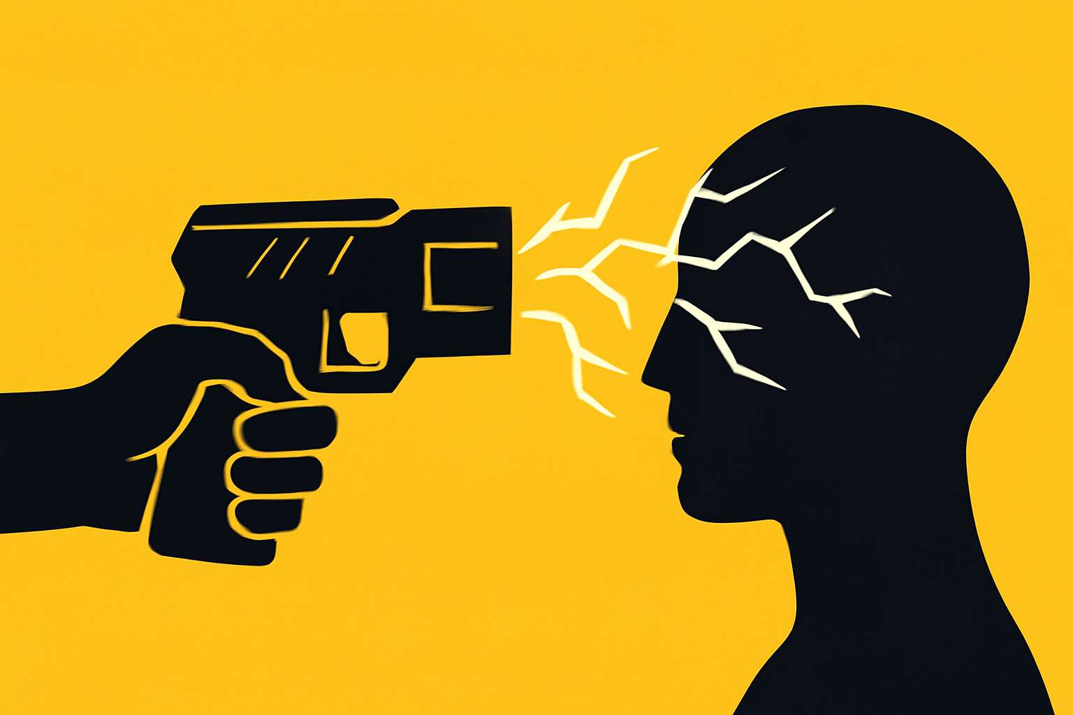 taser to the face