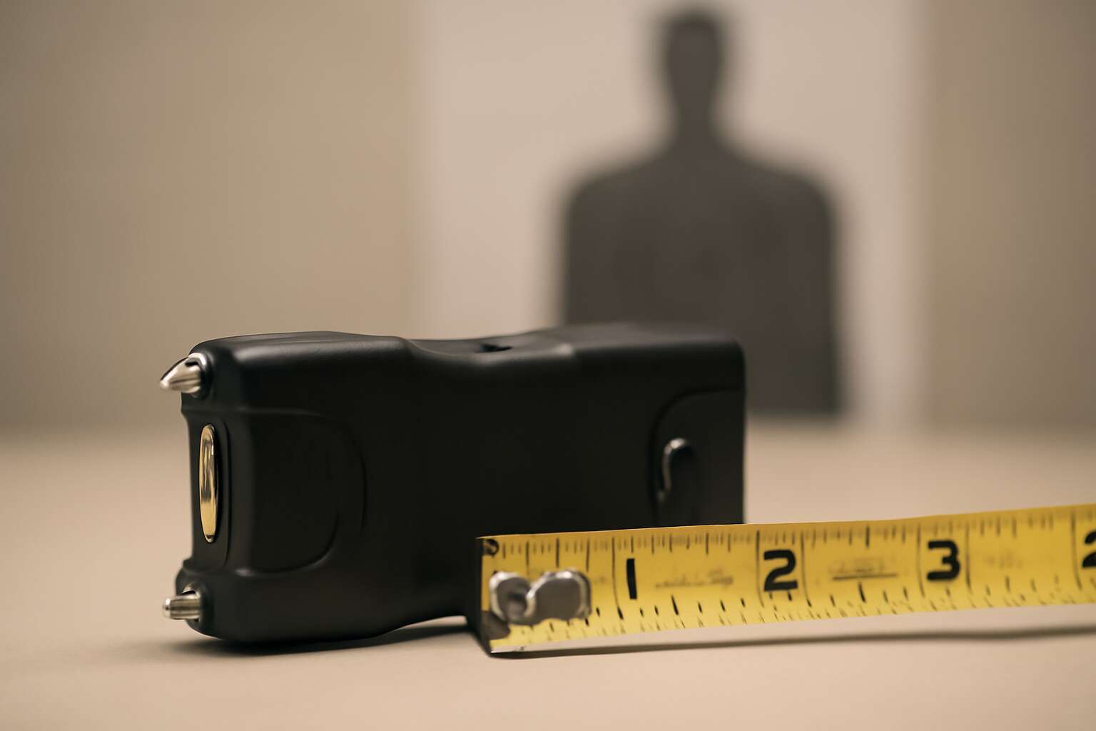 stun gun range