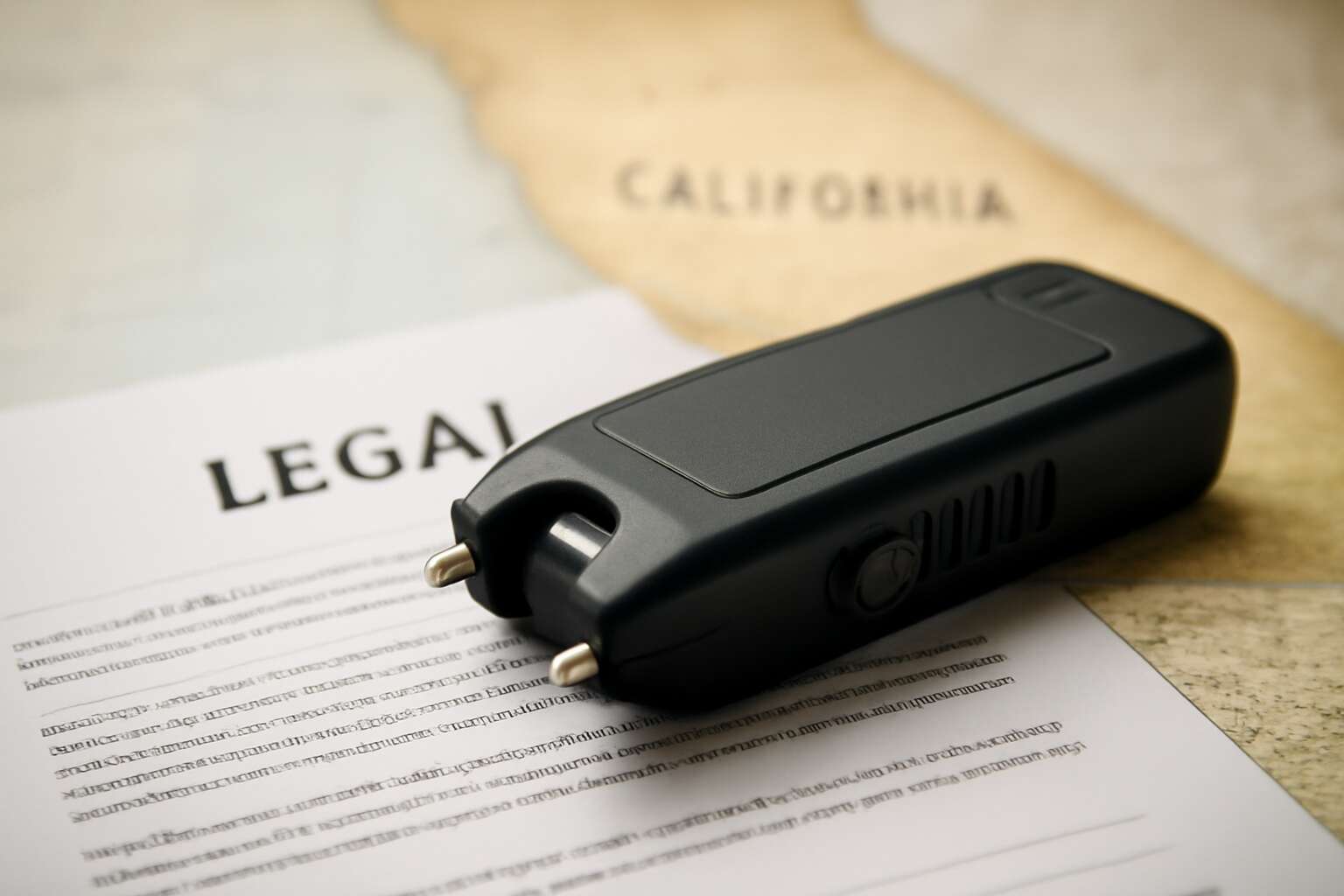 what stun guns are legal in california